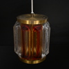Paul Kedelv, taklampa, "Prax", glas, Reijmyre, 1960-tal.