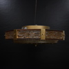 Taklampa, plafond, glas, 1900-talets andra hälft.
