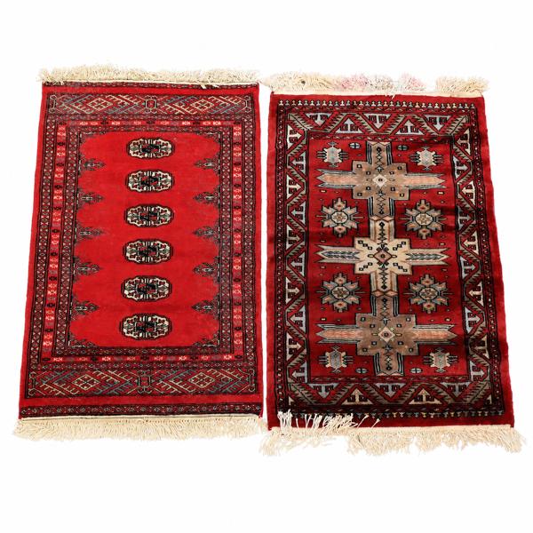 Mattor, 2st, handknutna, orientaliska.