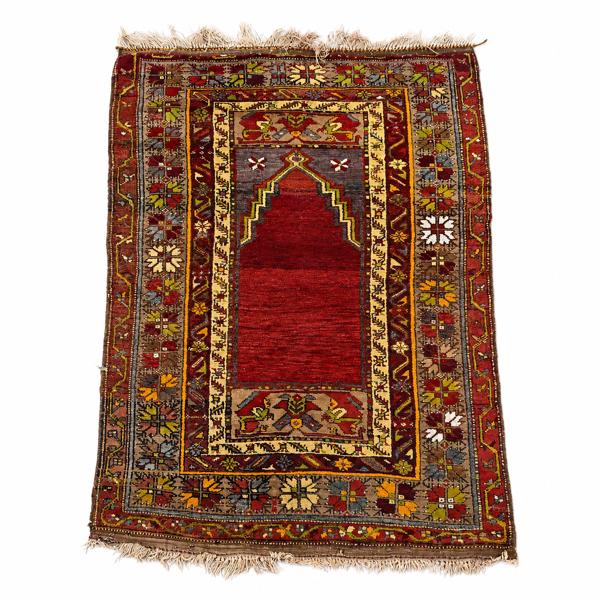 Matta, handknuten, orientalisk.