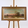 Oidentifierad konstnär, pastoralt landskap med flod, 1800-tal.