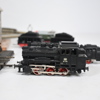 Modelljärnväg med tåg, mestadels Märklin, Tyskland.