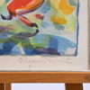 Rigmor Ilstedt (1941-2001), färglitografi, signerad och numrerad.