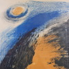 Paul Holsby (1921-2007) färglitografi, signerad och numrerad. 
