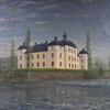 Oidentifierad konstnär, Strömsholms slott, olja på duk, 1900-tal.