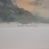 Gustav Rudberg (1915-2001) färglitografi, signerad och numrerad. 