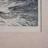 Stig Åsberg (1909-1968) etsning, signerad och numrerad. 