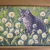 Astrid Widenberg Liljefors (f. 1943) olja på pannå, 2st, signerade.