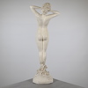 Skulptur i gips, "Vår", efter G Ruggeri, 1900-tal.