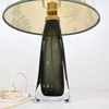 Carl Fagerlund, bordslampa, glas, Orrefors, 1900-talets andra hälft. 