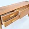 Hallmöbel, teak och ek, 1960-tal. 