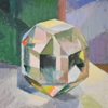 Rolf Rosenberg (1921-2005) komposition, olja på pannå, signerad.