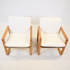 Knut & Marianne Hagberg, fåtöljer, ett par, "Sälen", Ikea, 1980-tal.