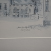Jan Lundqvist (1935-2022) Uppsalamotiv, färglitografi, signerad.