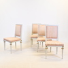 Stolar, 4st, gustaviansk stil, 1900-tal. 