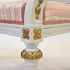Karmstolar, ett par, gustaviansk stil, 1900-tal. 