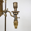 Bordslampa, mässing, England, tidigt 1900-tal. 