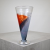 Kjell Engman, vas, "Twister", glas, Kosta Boda.