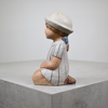 Lisa Larson, figurin, "Sommarklädd", stengods, Gustavsberg.