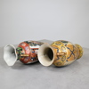 Vaser, 2st, porslin, satsuma, Japan.