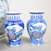 Bojaner och vaser, 7 delar, porslin, Japan/Kina.