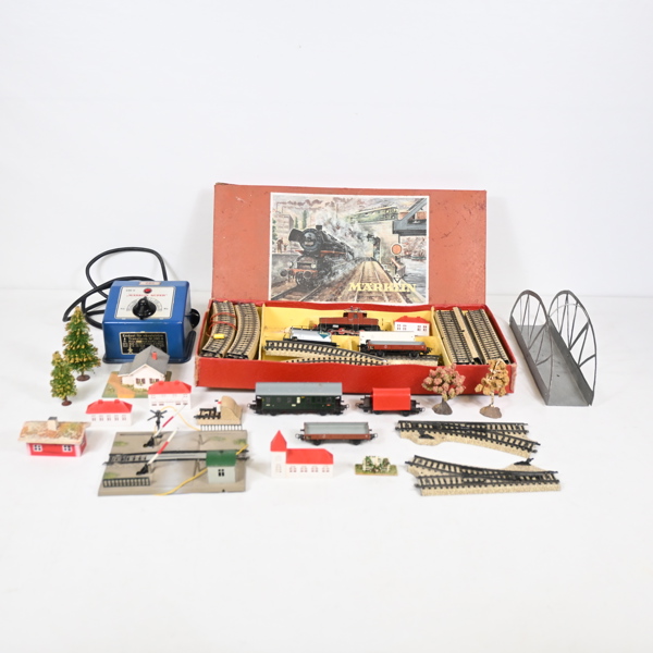 Modelljärnväg och tåg, Märklin, Tyskland.