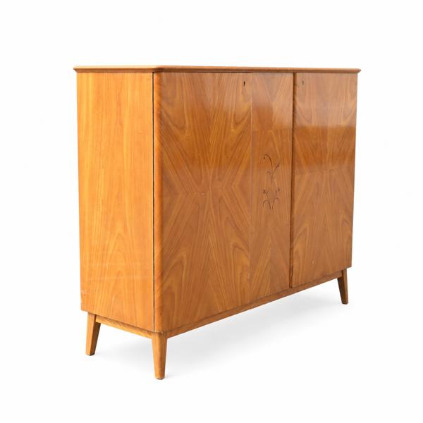 Skåp, intarsia, Swedish Modern, 1940-tal.