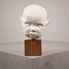 Rolf Rosenberg (1921-2005) skulptur i gips, "Johan", signerad.
