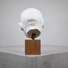 Rolf Rosenberg (1921-2005) skulptur i gips, "Johan", signerad.