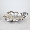 Skål i nysilver, rokokostil, 1900-talets första hälft.