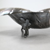 Skål i nysilver, rokokostil, 1900-talets första hälft.