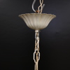 Taklampa, metall, troligen Italien, 1900-tal.