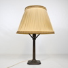 Bordslampa, koppar, jugend, tidigt 1900-tal.