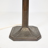 Bordslampa, koppar, jugend, tidigt 1900-tal.