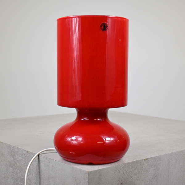 Bordslampa, "Lykta", glas, Ikea, 2000-tal.