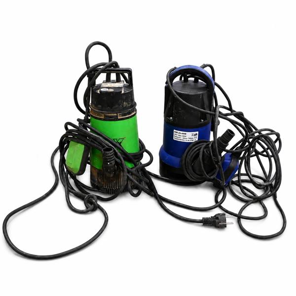 Smutsvattenpumpar, 2st, GS800 & QSB-JH 400B.