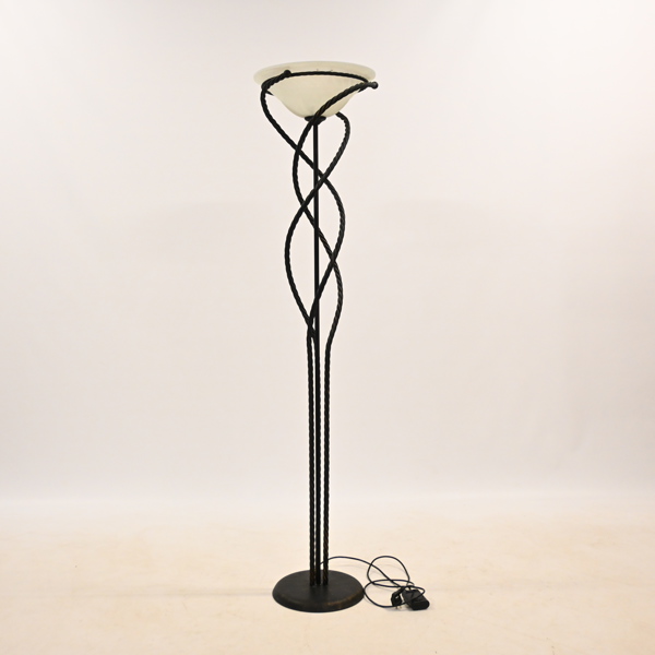 Golvlampa, uplight, sent 1900-tal. 