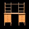 Skrivbord, teak, 1960/70-tal.