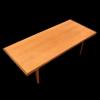Soffbord, mahogny och teak, 1950/60-tal. 