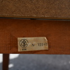 Sekretär, mahogny och teak, 1950/60-tal. 