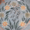 Skäktkniv, allmoge, daterad 1836.