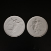 Bertel Thorvaldsen, väggreliefer, 2st, "Dagen" & "Natten", Royal Copenhagen