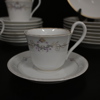 Kaffeservisdelar, 25 delar, porslin, bl a Royal Copenhagen.