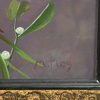 Oidentifierad konstnär, blomsterstilleben, daterad 1909.