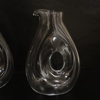 Karaffer, 5st, Skruf Glasbruk. 