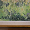 Bruno Karlsson (1927-2020) Sunnansjö, olja på duk, signerad.
