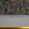 Rune Nilsson (1927-1996) akryl och litografi, "Hökbo", signerad och numrerad.