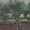 Gunnar Brusewitz (1924-2004) Skogsmotiv, olja på duk, signerad.