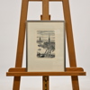 Gunnar Brusewitz (1924-2004) litografi, egen ateljé, signerad.