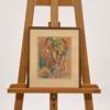 Pär Rådström (1925-1963) krita, signerad.